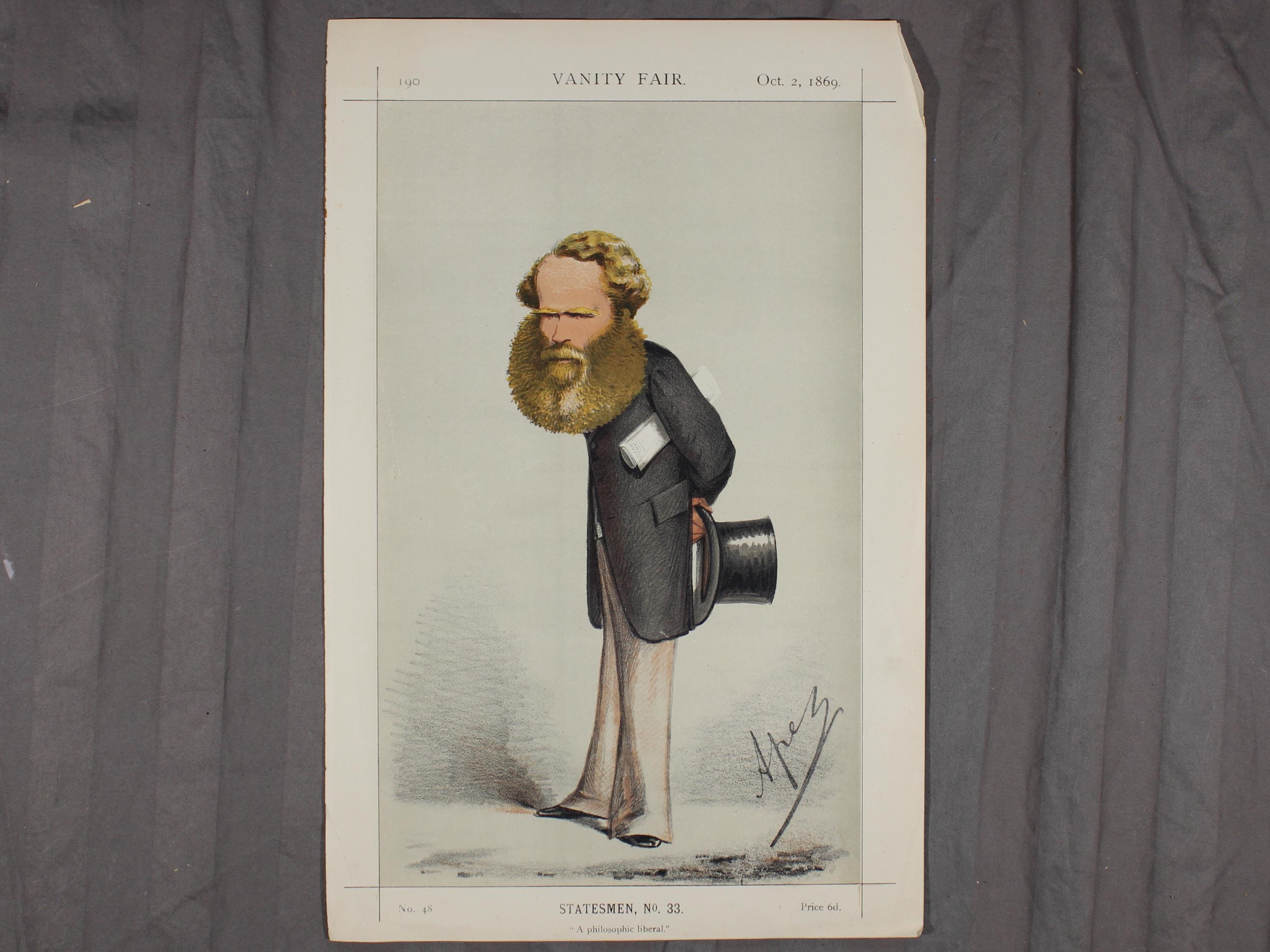 Vanity Fair the Statesman - Etsy