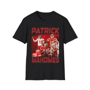 Patrick Mahomes Vintage 90s Football Bootleg Style T-Shirt | Patrick Mahomes Graphic Tee | Retro Football Shirt