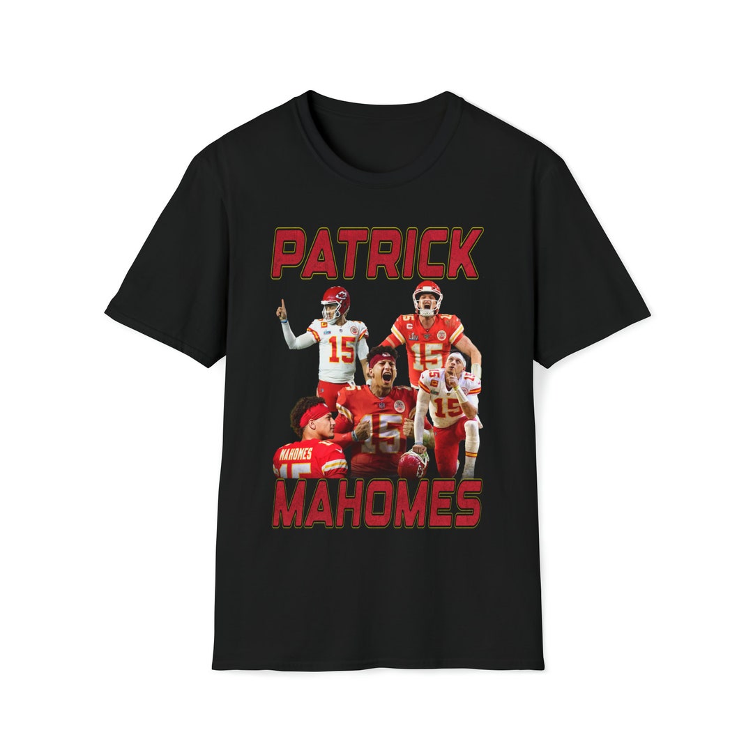 Patrick Mahomes Vintage 90s Football Bootleg Style T-shirt Patrick ...
