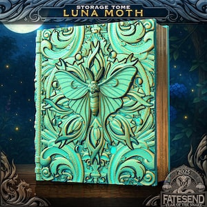 Torre de Dados do Tomo Luna Moth ou Armazenamento: Fates End TTRPG - D&D, Pathfinder