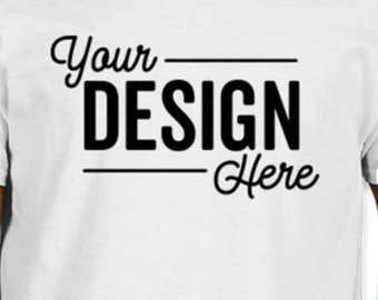 Personalized T-Shirt, Custom T-Shirt, On Demand Printing on Men and Women T-Shirts.