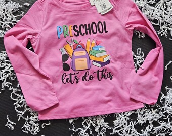 Back to School T Shirt | First Day of School Tee | School Shirt