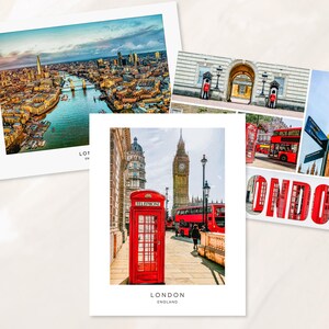 Ansichtkaart Londen, ansichtkaart reizen, reiskunst Londen, telefooncel Londen, ansichtkaart Big Ben, fotografie Londen Engeland, souvenir Londen