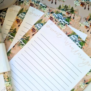 Anne of Green Gables gift set for book lovers, cozy literary stationery box inspired by L.M. Montgomery image 4