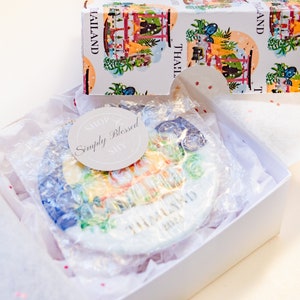 Thailand themed ornament gift box