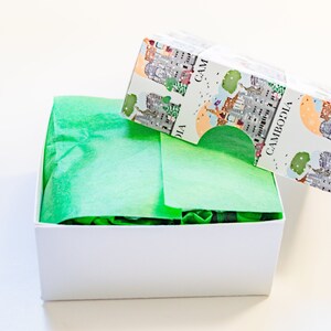 Cambodia themed ornament gift box