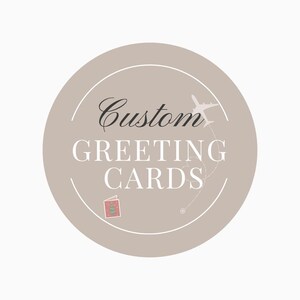 Carte de voeux personnalisée, Carte de voeux sur le thème du voyage, Carte de Noël personnalisée, Cartes de Noël illustrées, Cartes pliées ou cartes postales