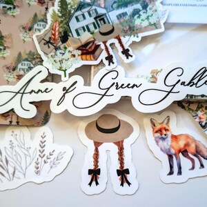 Anne of Green Gables gift set for book lovers, cozy literary stationery box inspired by L.M. Montgomery image 3