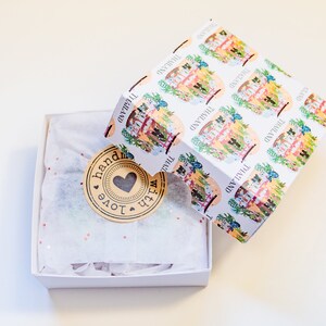 Thailand themed ornament gift box