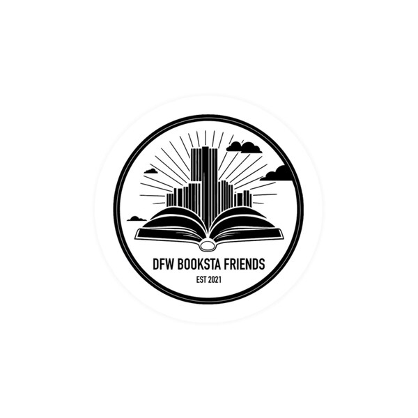 DFW Booksta Friends Vinyl Decals