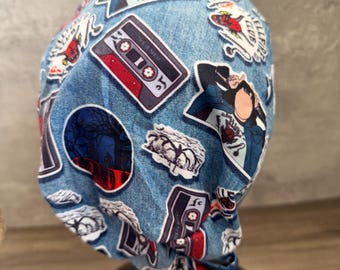 Stranger Things Surgical Cap - Scrub Caps Pediatric scrub cap - nurse scrubs cap - dental surgical cap, veterinary