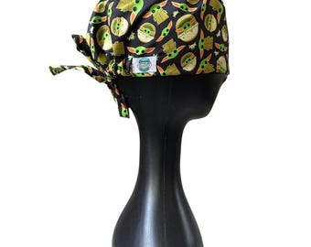Star Wars Baby Yoda Surgical Cap - Scrub Caps Pediatric scrub - nurse scrubs cap - dental surgical cap