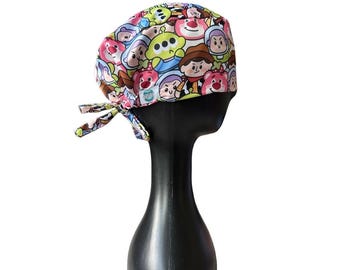 Toy Story Friends Surgical Cap - nurse scrubs - dental surgical cap - Disney scrub - Toy story Scrub