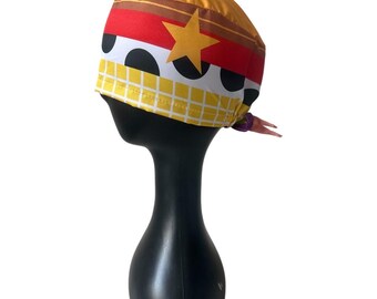 Toy Story Woody Surgical Cap - nurse scrubs - dental surgical cap - Disney scrub - Toy story Scrub