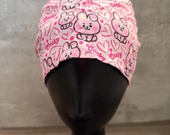 BTS BT21 Cooky Surgical Cap - Scrub Caps Pediatric scrub cap - nurse scrubs cap - dental surgical cap, veterinary