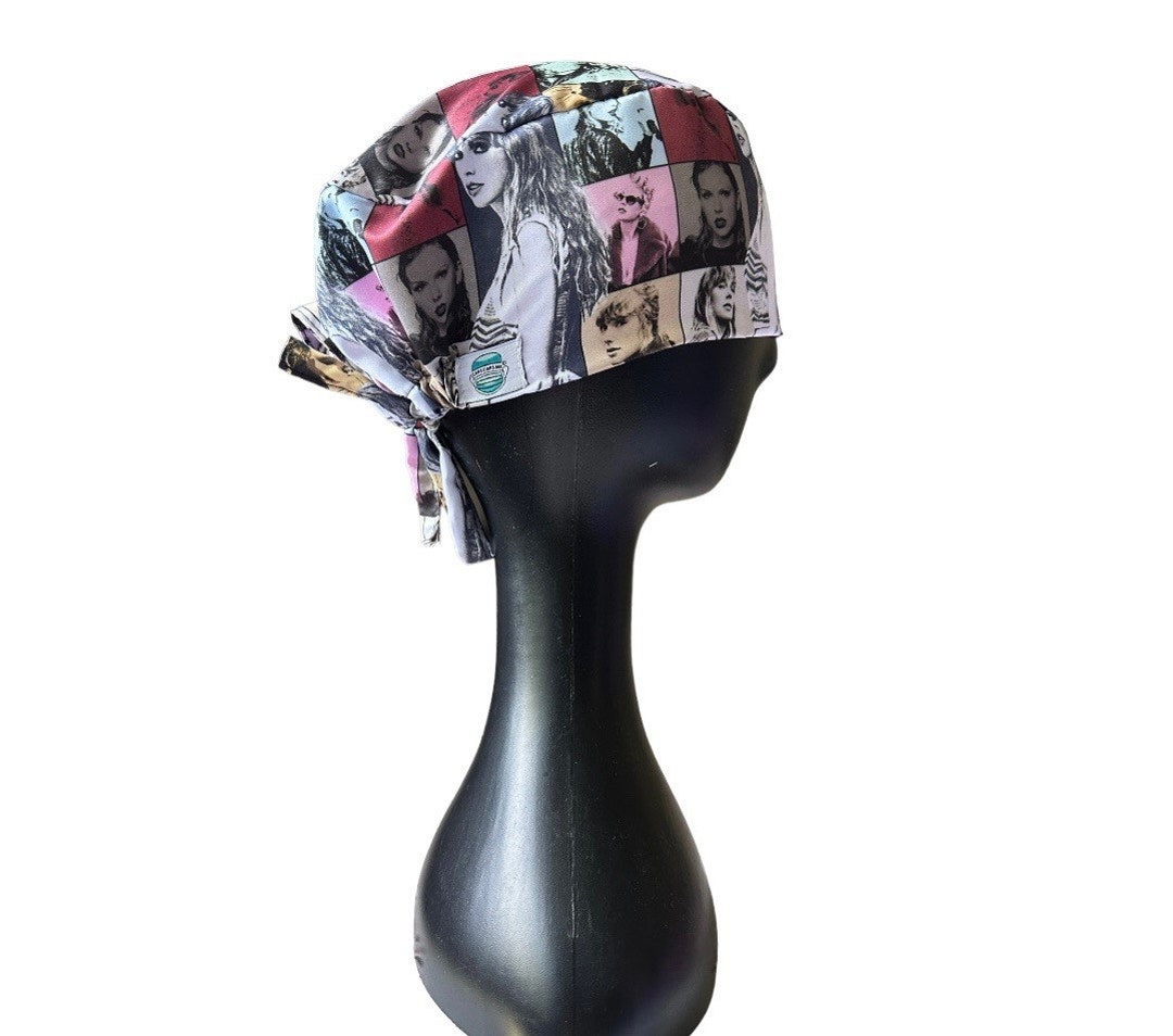 Taylor Swift ERAS Tour Surgical Cap Scrub Caps Pediatric Scrub Nurse