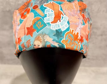 Tay Singer Surgical Cap 1 - Scrub Caps Pediatric scrub - nurse scrubs cap - dental surgical cap - medical attire - anime