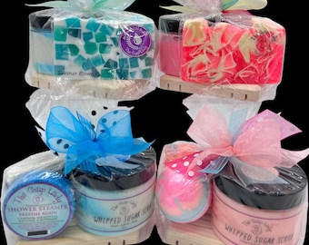 Build Your Own Gift Set, Custom Gift Set, Sugar Scrub Gift Set, Bath Bomb Gift Set, Shower Steamer Gift Set, Lotion Gift Set, Soap Gift Set