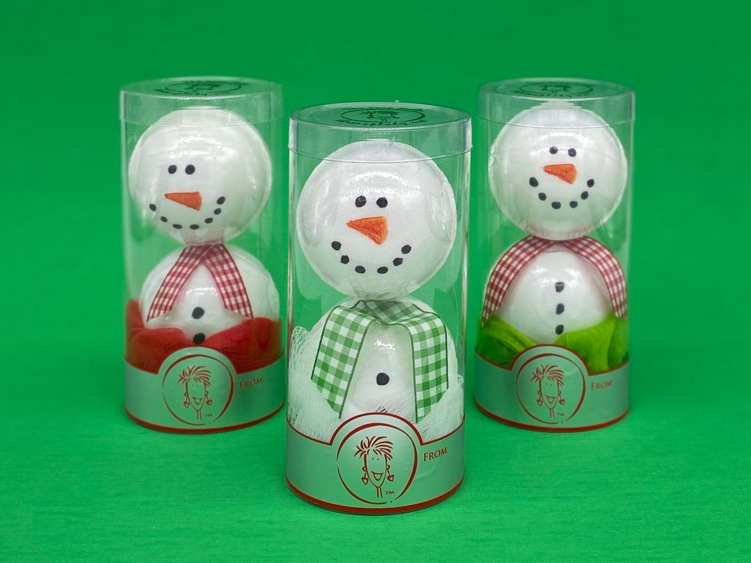 Christmas Bath Bombs, Snowmen Bath Bomb Set, Christmas Gift, Stocking