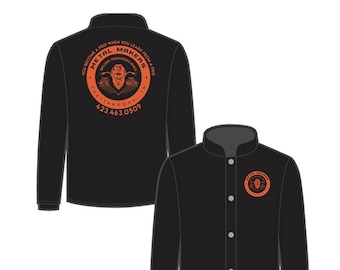 Chaqueta de soldadura de algodón resistente al fuego