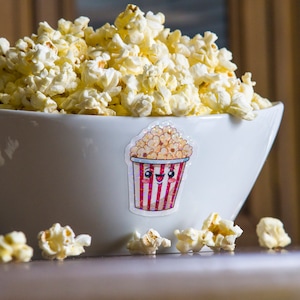 Cute Popcorn Sticker