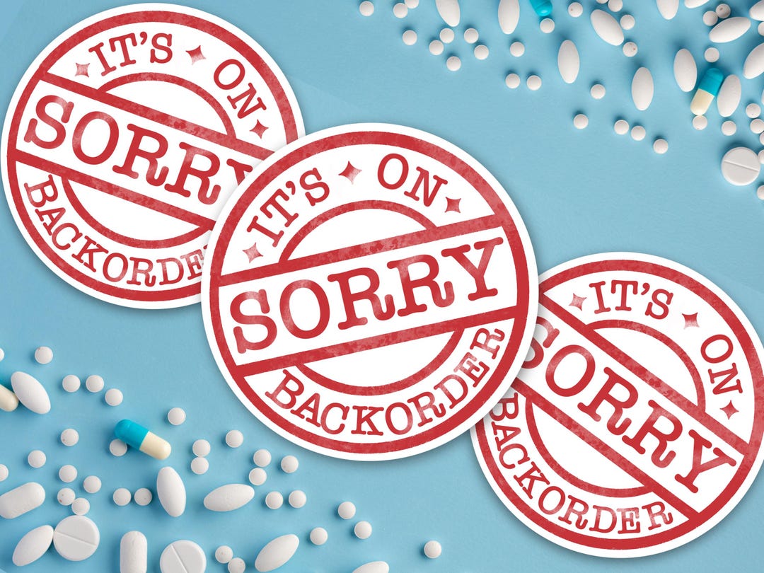 Pharmacy Sticker- Sorry It’s on Backorder - Pharmacist, Pharmacy Tech ...