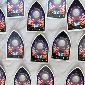 Apotheeksticker - Pas op voor de maan - Apotheker, apotheektechnologiecadeau - gezondheidszorghumor