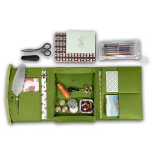 Pacote de canetas com selo de cera original | Kit de escrita de cartas criativas | Conjunto de suprimentos e correspondências para correio tradicional