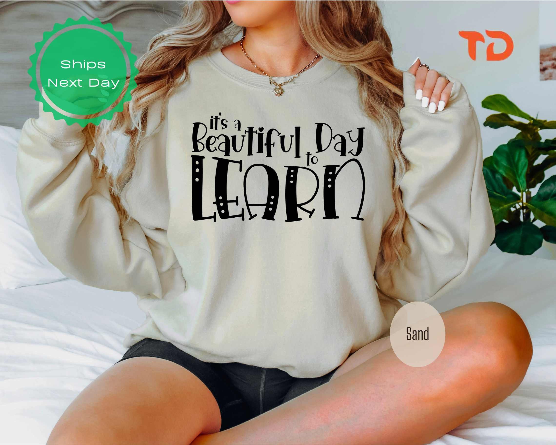 Teacher Sweatshirts Back to School Teacher Sweatshirt First Etsy