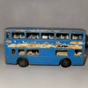 Hot Wheels Superfast Londoner Bus blue
