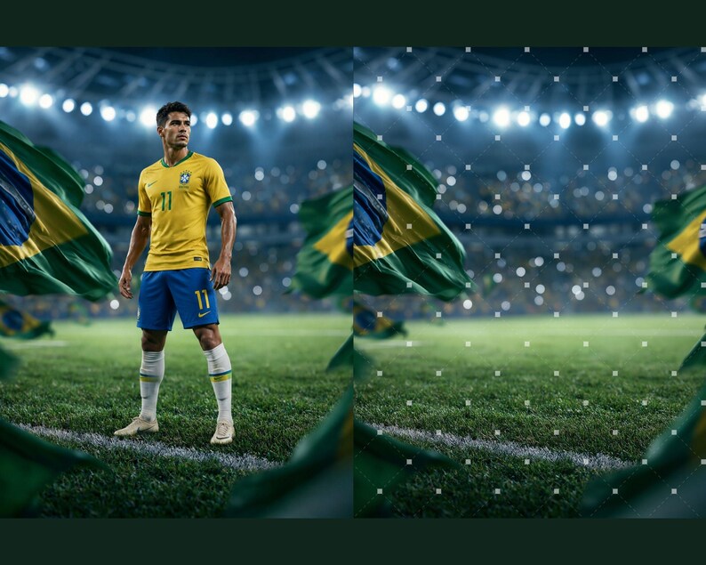Más de 85 fondos para estadios de la Copa Mundial de Fútbol / Pósters de equipos, fotos de jugadores y fondos deportivos digitales / Banderas de países de la Copa Mundial de Fútbol para Photoshop imagen 7