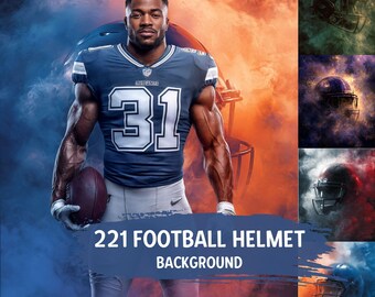 220+ Sport Football Senior Backdrops Team Photography Templates | Custom Sports Banners, Player Cards and School Sports Portrait Designs