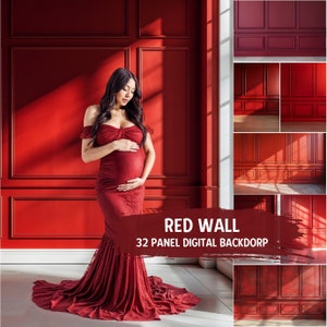 Panel Wall Digital Backdrops, Maternity Backdrop Overlays, Studio Backdrop Overlays, Room Backgrounds, Fine Art Texture Photoshop Background