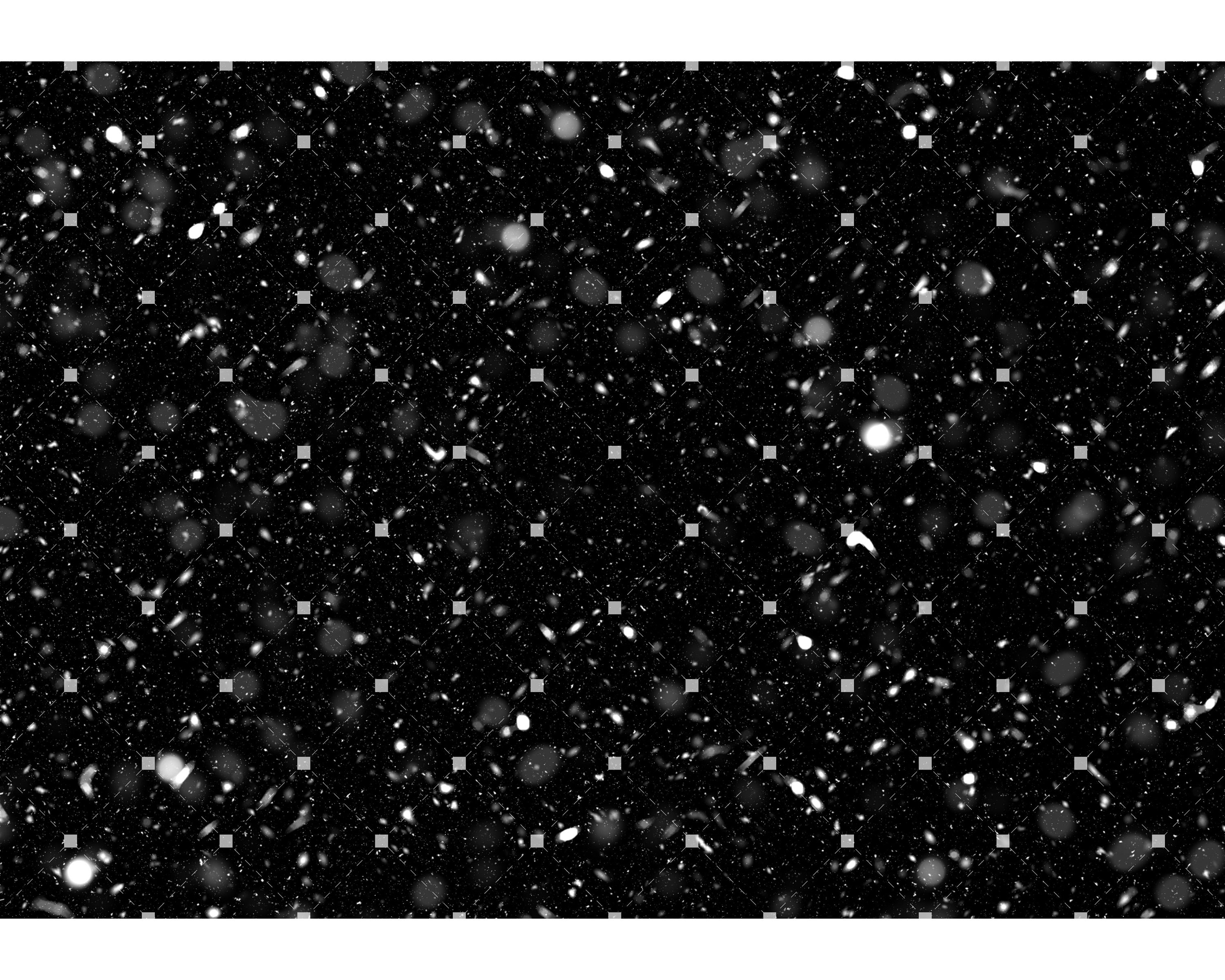 70 Realistic Falling Snow Overlays, Christmas Snowflakes