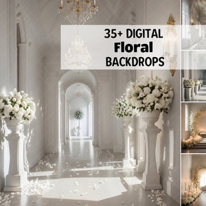 Floral Art Studio Digital Backdrops, Flower Overlays Photography Digital Background, buttercup background, Digital Gifts, Photoshop Overlays