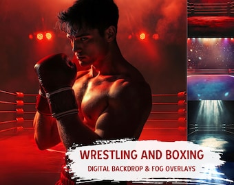 45+ Wrestling & Boxing Sports Backdrops | Photoshop Overlays, Stadium Backgrounds, Team Composition Backdrop | Sport Poster Designs Backdrop