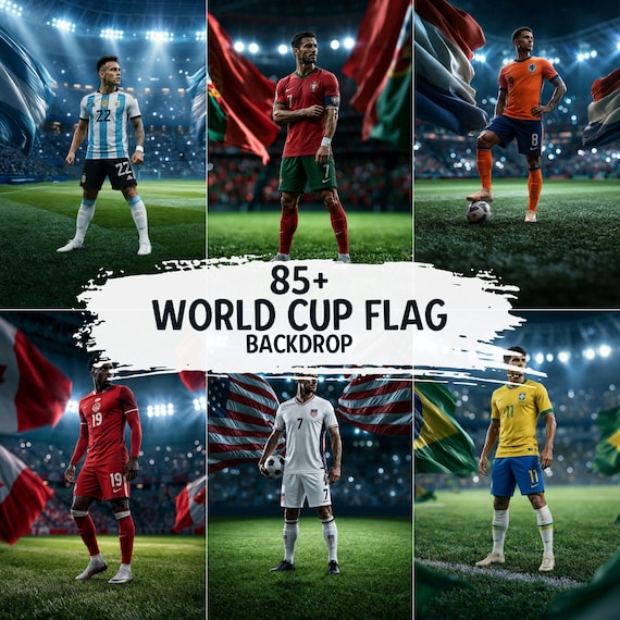 85+ Soccer World Cup Stadium Backdrops | Team Posters, Player Photos & Digital Sports Backgrounds | Photoshop Soccer World Cup Country Flags