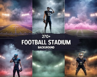 270+ USA Football Stadium Backdrops, American Football Sports Photo  | Senior Posters, Player Cards & Digital Sports Photography Backgrounds