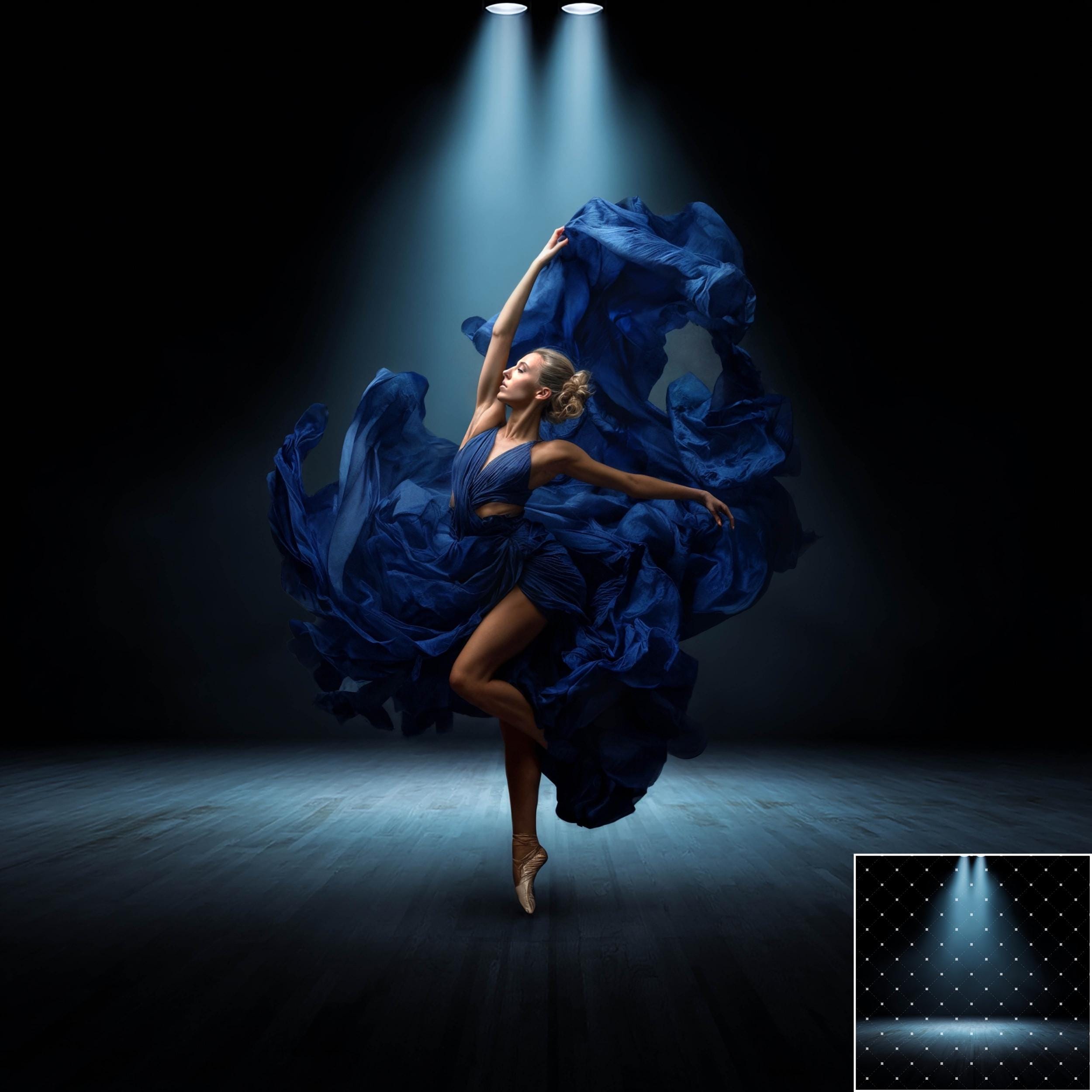 150 Spotlights Dance Backdrops | Dance Photo Digital Backgrounds ...