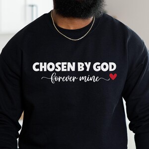 Religious Sweatshirt, Christian Crewneck, God&#39;s Gift Quote, Religious Apparel, Christian Jumper, Unisex Valentine&#39;s day Shirt, Gift for her