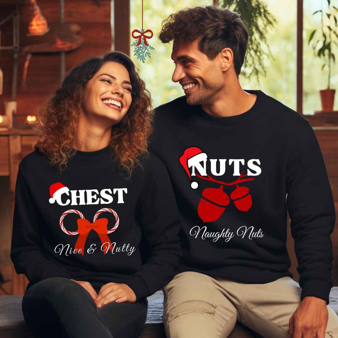 Couple christmas hoodies Clearance