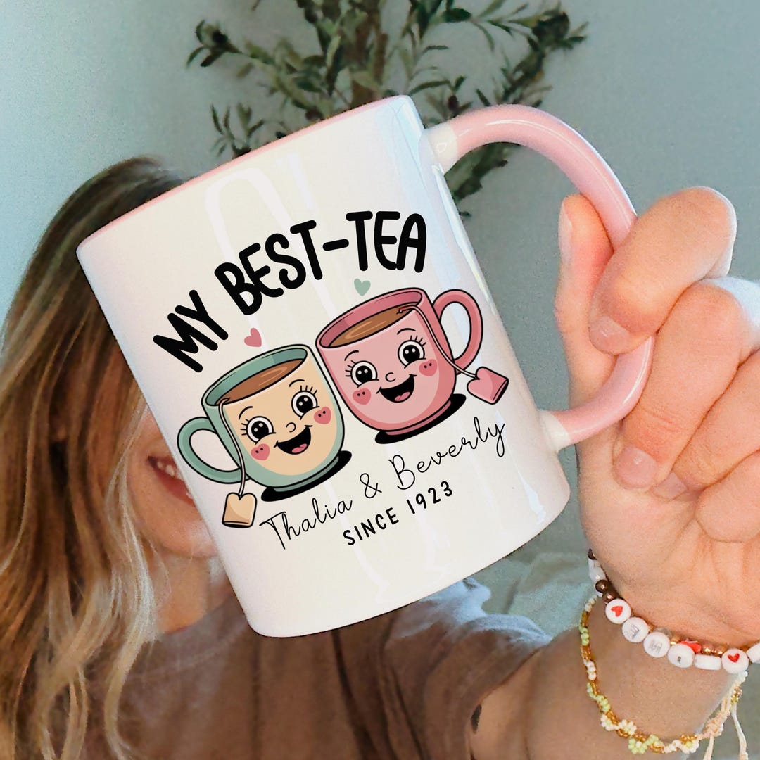Funny Bestie Tea Mug, BFF, Friendship, Lover Gift - Etsy