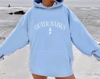 Outer Banks North Carolina Hoodie, Outer Banks Hoodie, OBX Hoodie, Outer Banks Blue Hoodie