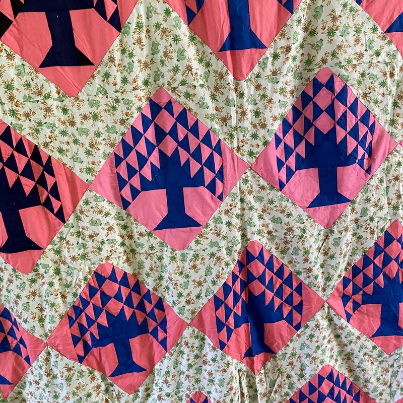 Vintage Tree of Life Quilt