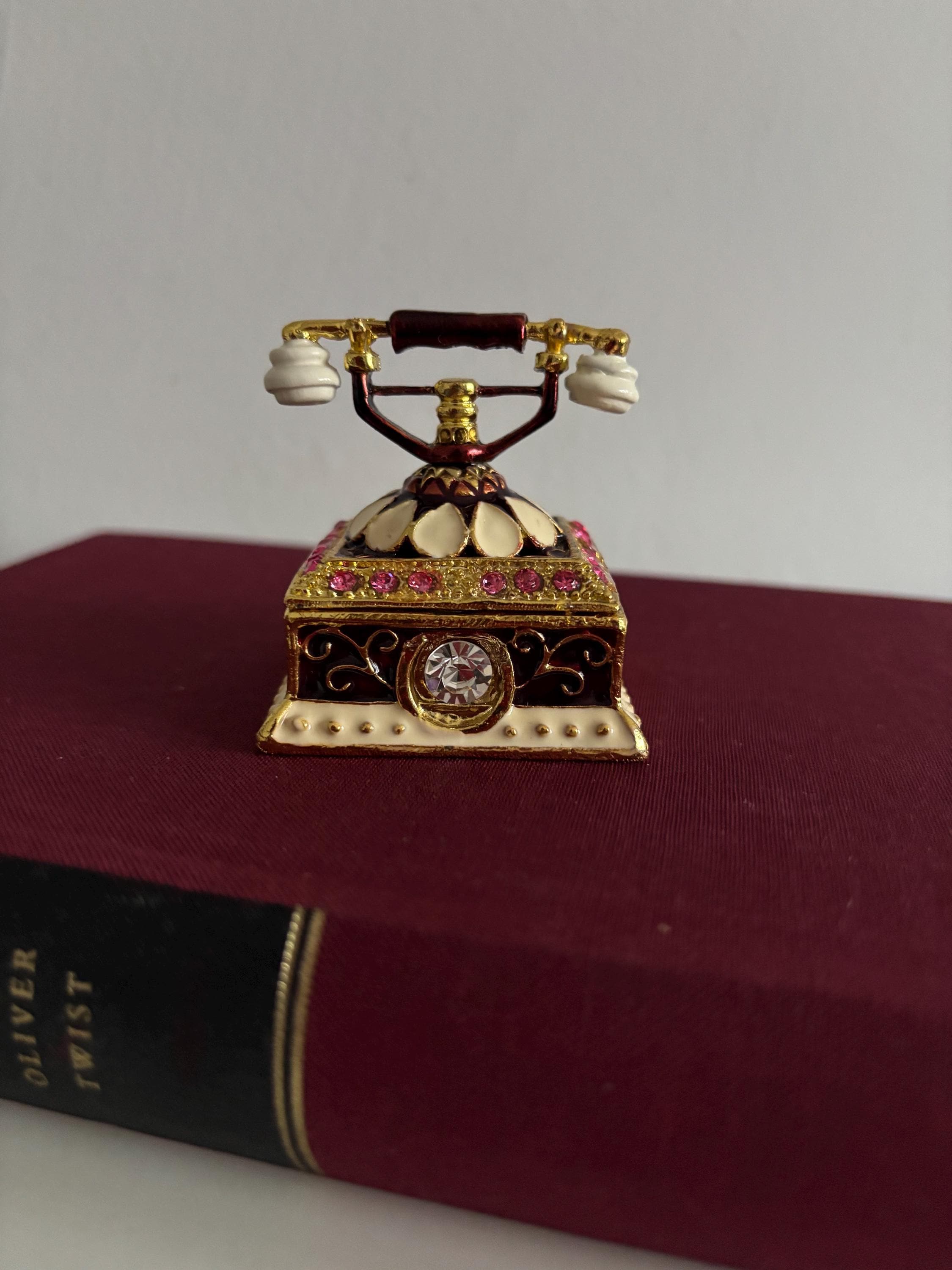 Swarovski Crystal Telephone - Etsy