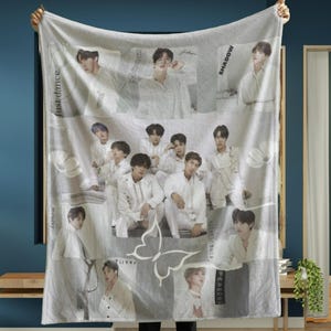 Bts Blanket - Etsy