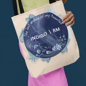 Rm Indigo Tote - Etsy