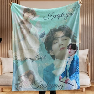 防弾少年団(BTS) - taehyung ブランケット① BTS V/taehyung Blanket Pattern - Crochet Graphghan PATTERN