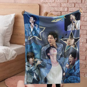 Bts Jin Blanket - Etsy