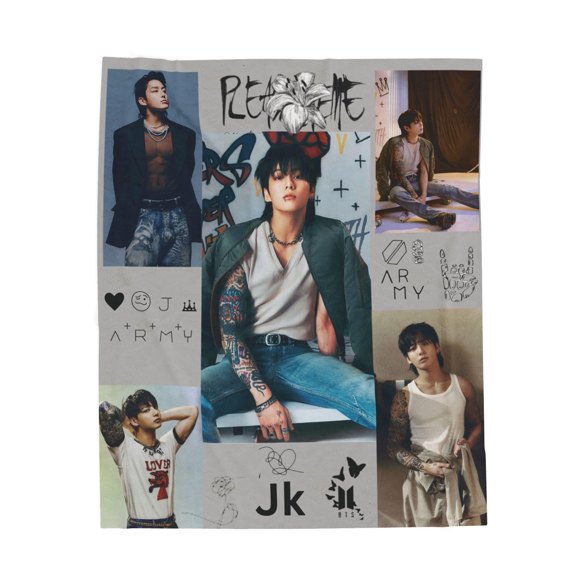 BTS JUNGKOOK - GOLDEN OFFICIAL MERCH BLANKET – K-COSMO